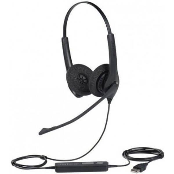 HEADPHONES JABRA BIZ 1500 DUO, USB