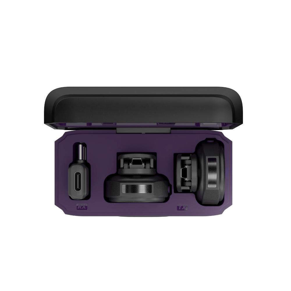 DUAL-CHANNEL WIRELESS MICROPHONE STREAMPLIFY MIC GO USB-C