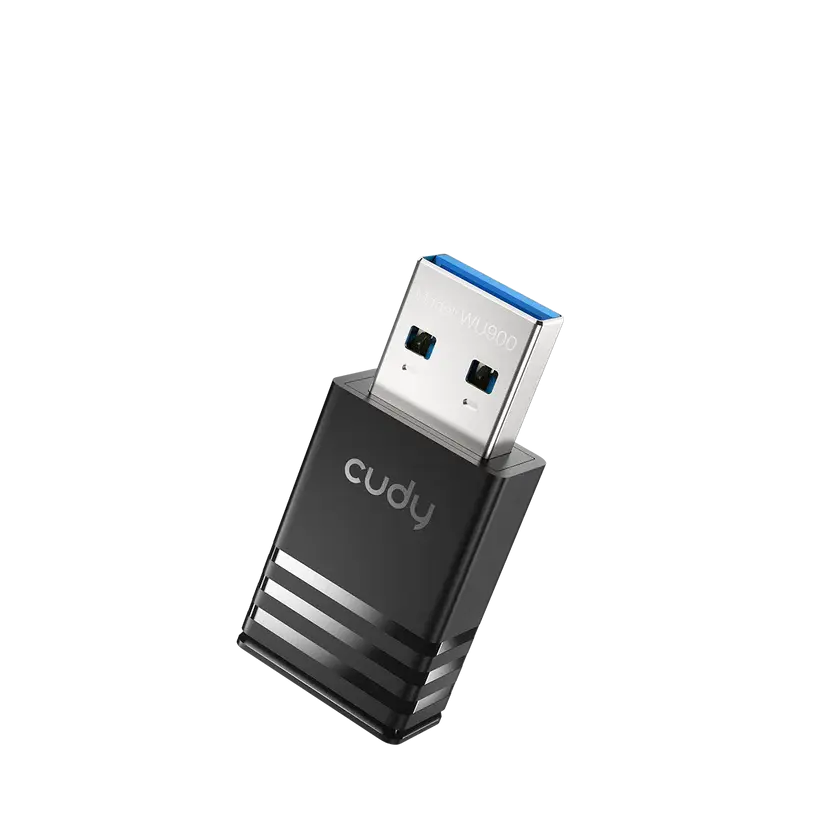 WIRELESS NANO ADAPTER CUDY WU300 WIFI 6, 286 MBPS, USB 2.0