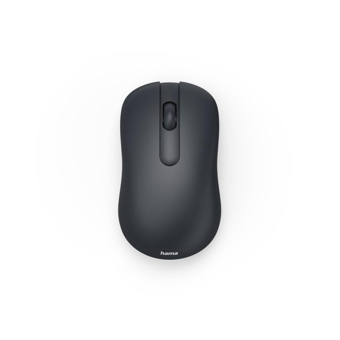 HAMA “WM-100” WIRELESS MOUSE, CORDLESS, OPTICAL, 3 BUTTONS, W/O CLICK NOISE, BLK