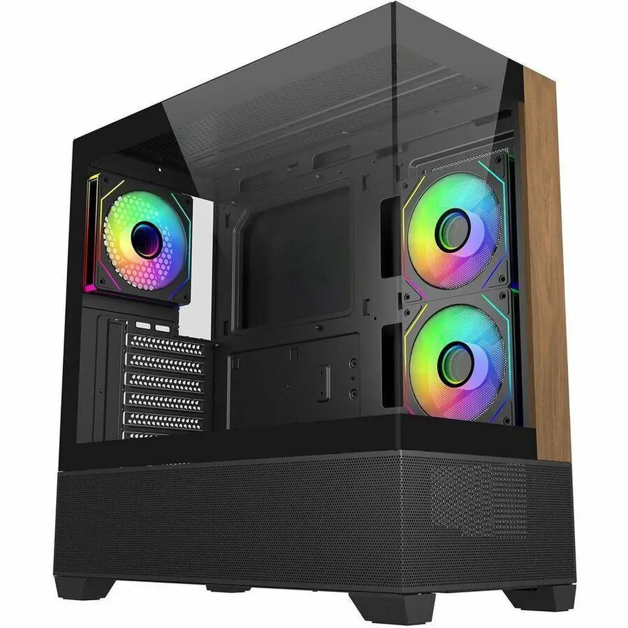 CASE COOLERMASTER ELITE 690 WOOD BLACK