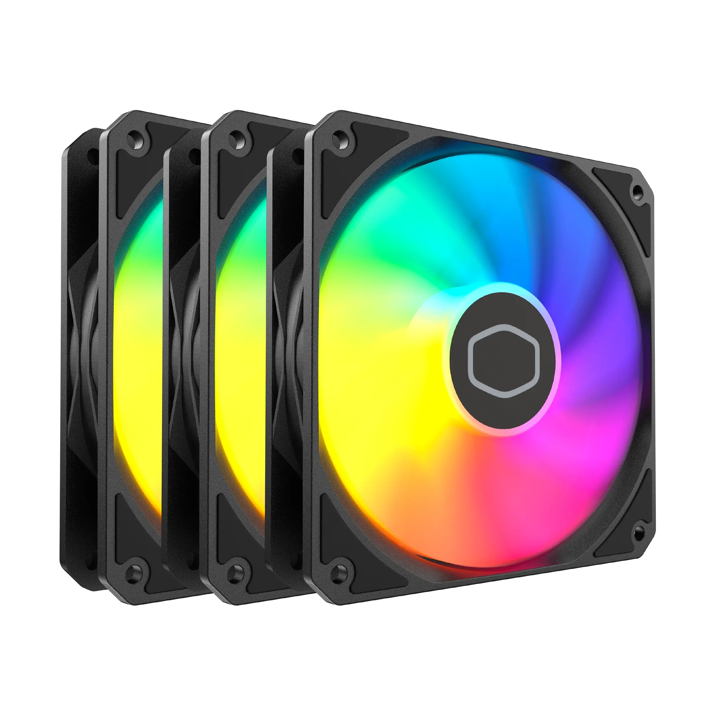 3-PACK FAN COOLER MASTER MASTERFAN MF120 LITE ARGB