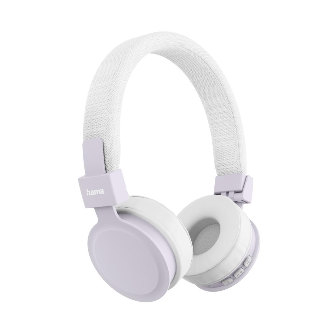 HAMA "FREEDOM LIT III" BLUETOOTH® HEADPHONES, ON-EAR, FOLDABLE, WITH MICROPHONE, WHITE