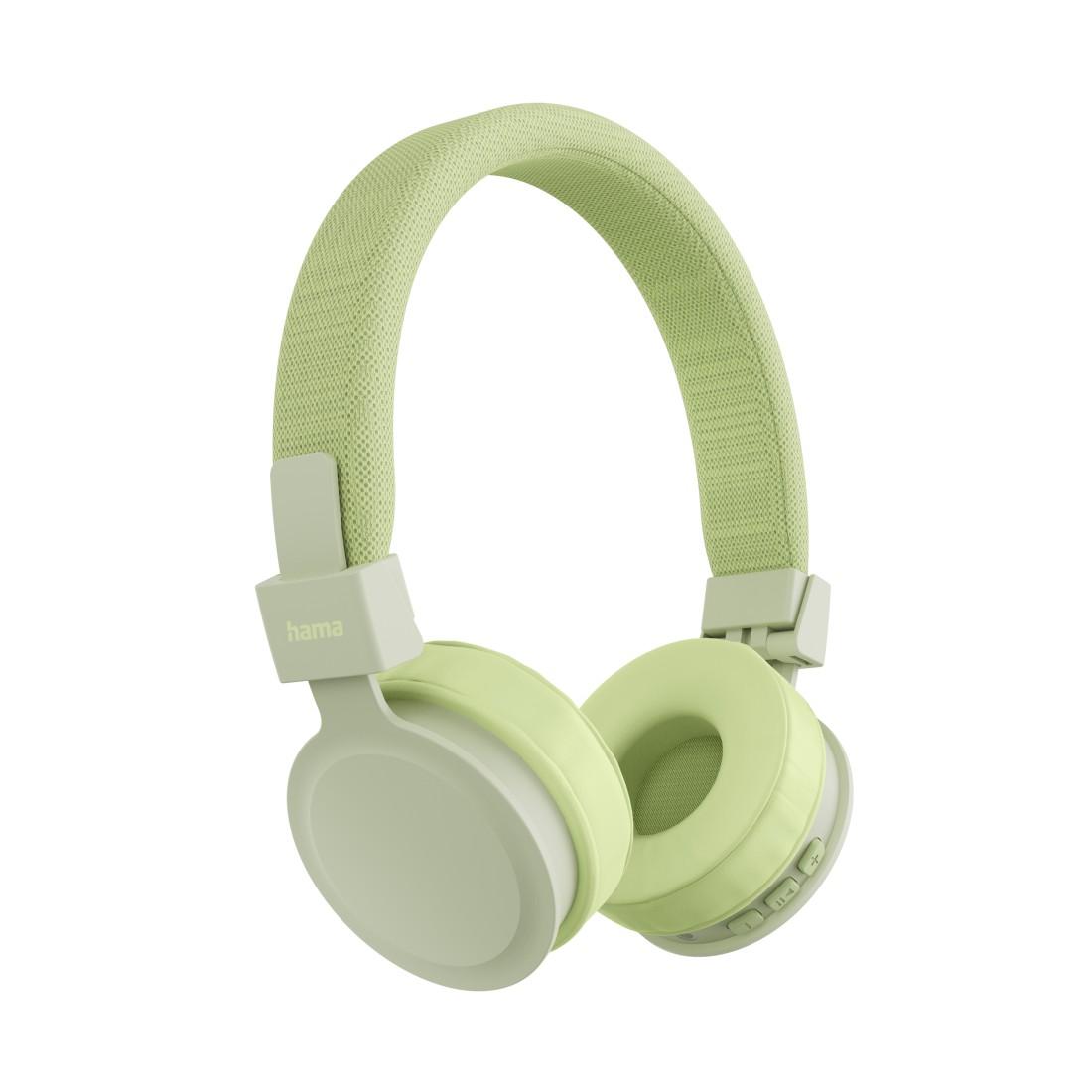 HAMA "FREEDOM LIT III" BLUETOOTH® HEADPHONES, ON-EAR, FOLDABLE, WITH MICROPHONE, GREEN