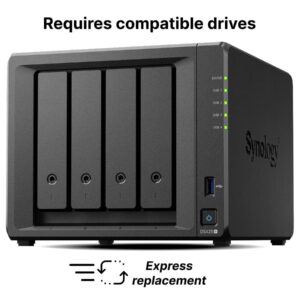 Мрежов сторидж NAS SYNOLOGY DS425+,4-BAY за 3.5" 2.5", 2 X M.2 NVME