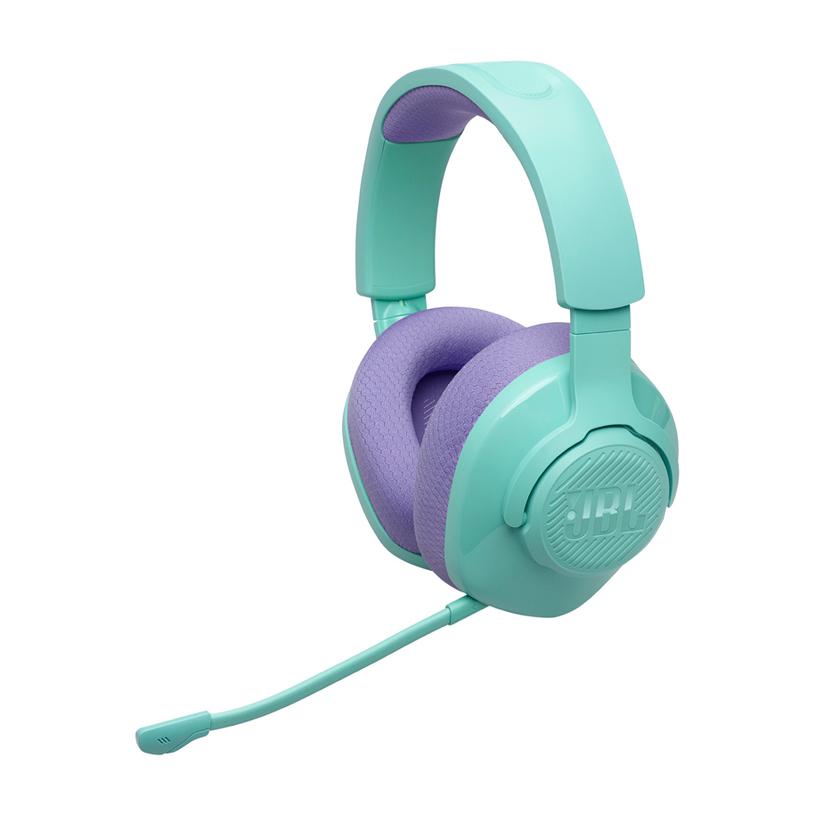 JBL QUANTUM 360 CYAN WIRELESS GAMING HEADPHONES WITH MICROPHONE