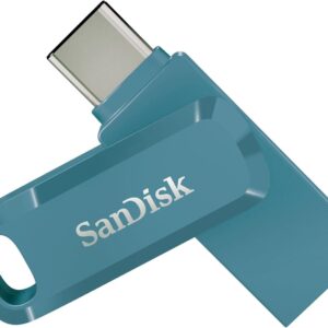 SANDISK FLASH MEMORY 256GB ULTRA DRIVE GO USB-C TYPE-C, BLUE